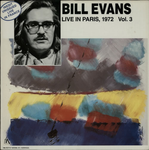 LP BILL EVANS LIVE IN PARIS 1972 VOL.2 エヴァンス 仏 NM- EX